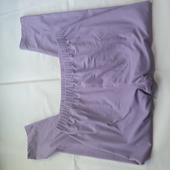 Sweetlegs Purple Legging crops - Picture 2 of 5